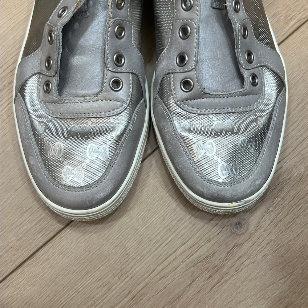 Gucci High Top Sneakers 6.5 - Picture 9 of 16
